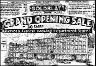 Grand Opening Advertisement, 1928