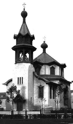 View of church in 1906