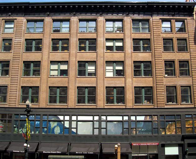 1902 brick facade facing State Street