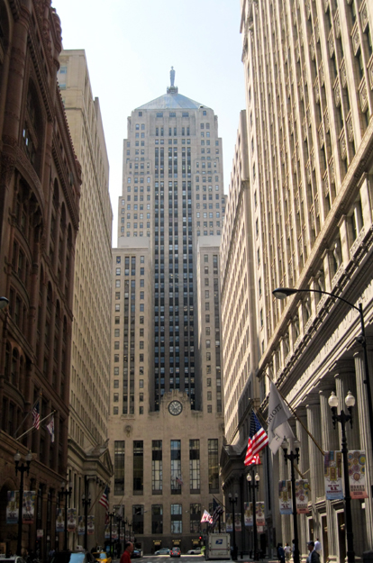 View from LaSalle St.
