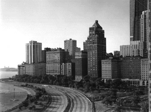 View of District, 1981, photo by Bob Thall