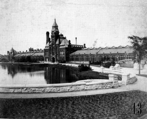 Factory and Administration Building, circa 1890