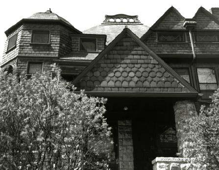 Detail of Roofline, Photo by Bob Thall, 1998
