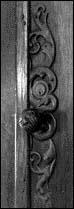 Doorknob - 1892 section, photo by Bob Thall