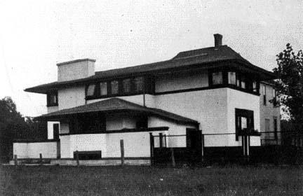 Side Elevation, <I>House Beautiful<I/>, Sept. 1905