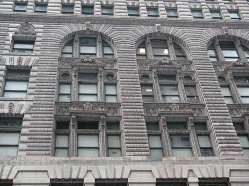 Wabash Avenue building detail, photo by Susan Perry, CCL, 2007