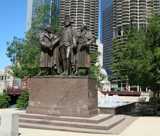 Monument as seen from Wacker Dr.