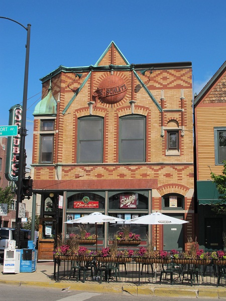 (Former) Schlitz Brewery-Tied House at 3159 N. Southport Ave.